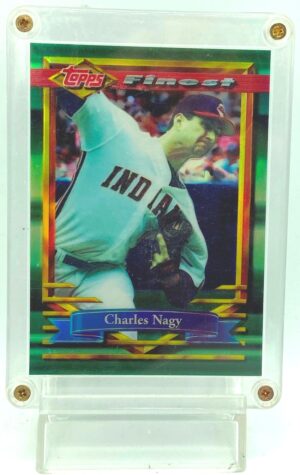 1994 Topps Finest Charles Nagy #104 (1)