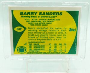 2001 Topps Barry Sanders #83T (2)