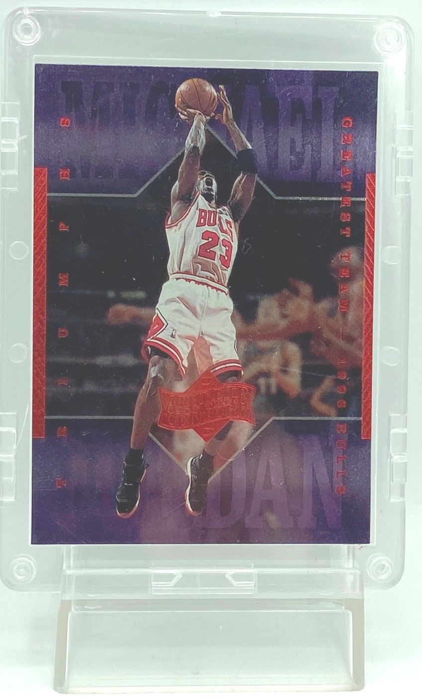 Vintage 1999 Upper Deck Athlete Of The Century Michael Jordan Card #27 ...