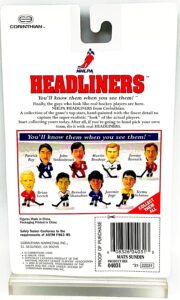 1996 Headliners SS NHL Mats Sundin (4)