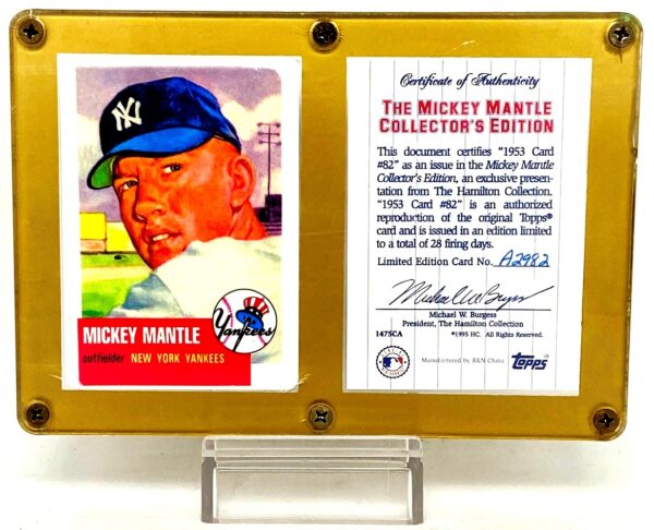1953 Topps Mickey Mantle #82 Card Set (1)