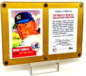 1953 Topps Mickey Mantle #82 Card Set (3)
