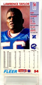 1993 Fleer Game Day '93 Lawrence Taylor #54(2)