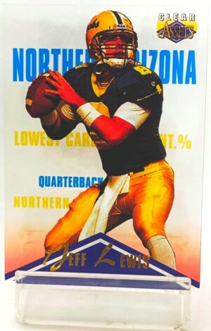 1996 Clear Assets NFL Jeff Lewis RC#30 (1)