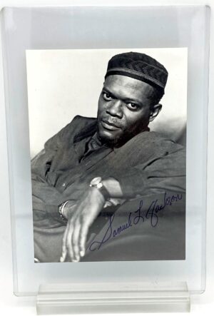 2002 Samuel L Jackson Autograph Photo (1)