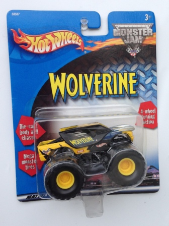 wolverine monster truck toy